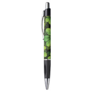 Stylo Motif à quatre feuilles de Shamrock de Clover