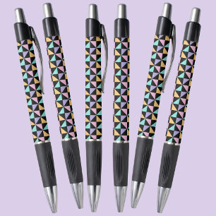 Stylo Motif Abstrait joli et coloré