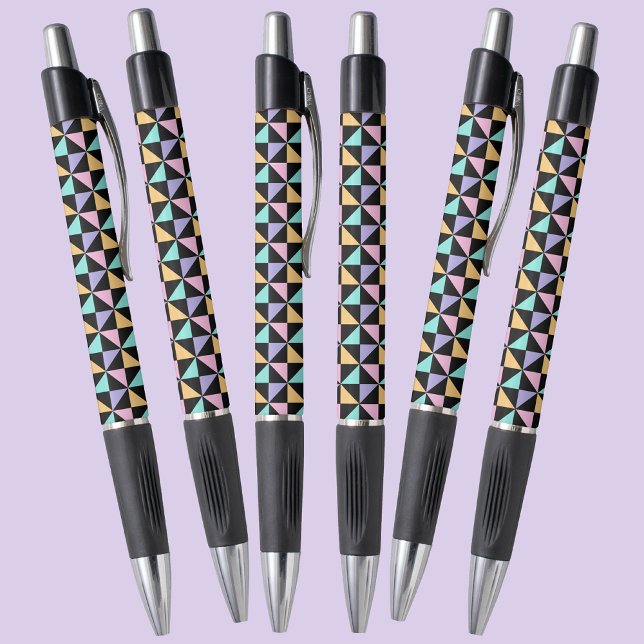 Stylo Motif Abstrait joli et coloré (Créateur téléchargé)