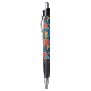 Stylo motif avec les chats et les oiseaux mignons