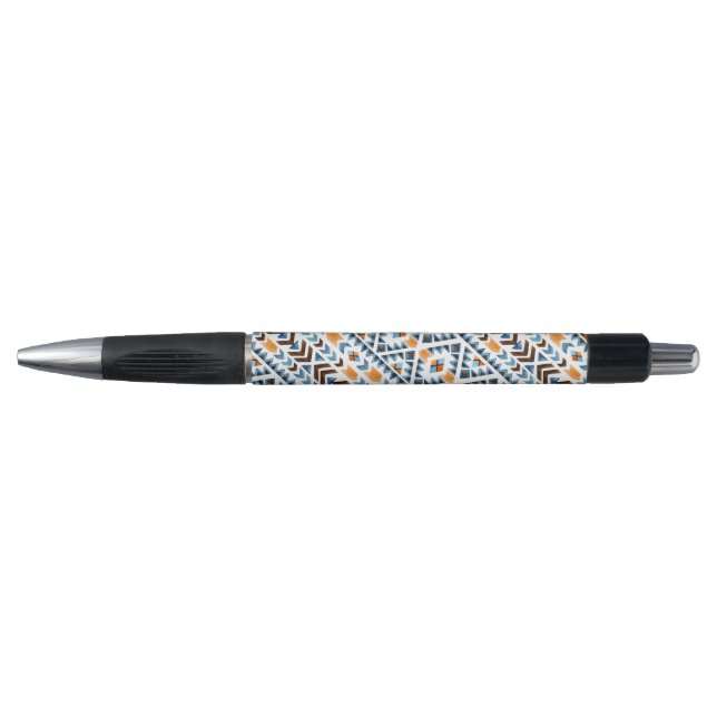 Stylo Motif aztèque à l'aquarelle (Devant)