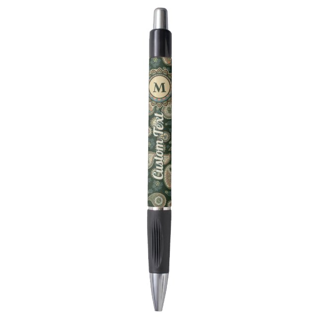 Stylo Motif Cypress Paisley (Devant (Vertical))