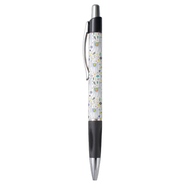 Stylo Motif d'alpaga de griffonnage (Haut (Vertical))