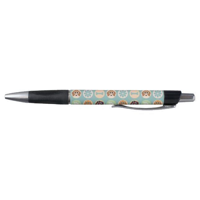Stylo Motif d'amoureux des chiens (Bas)