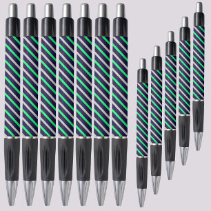 Stylo Motif de bandes Abstraites colorées