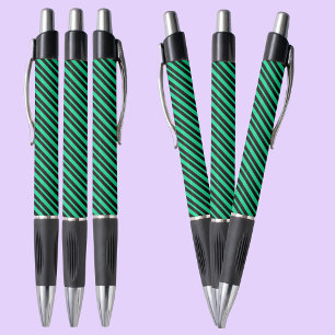 Stylo Motif de bandes violettes colorées