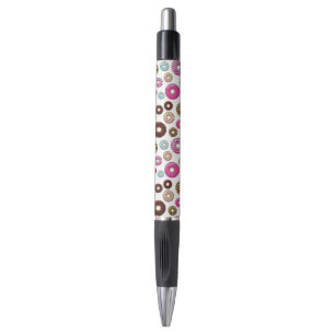 Stylo Motif De Donuts, Donuts Colorés, Saupoudrages