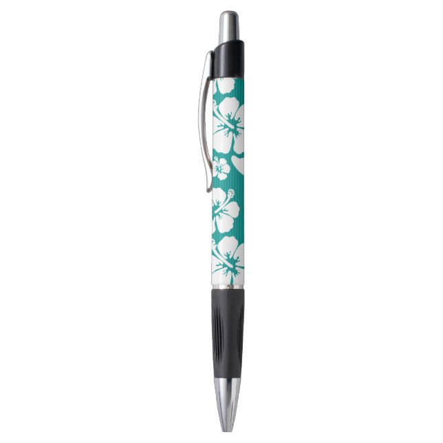 Stylo Motif de fleur hawaïen de ketmie (Haut (Vertical))