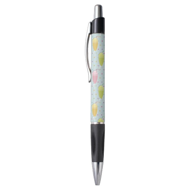 Stylo Motif de milkshake (Haut (Vertical))