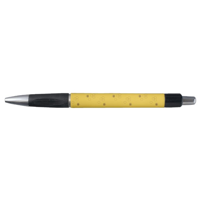 Stylo Motif de nid d'abeilles d'abeille (Devant)