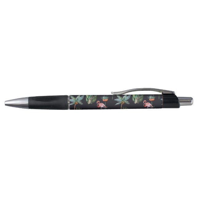 Stylo Motif de paume d'aquarelle (Haut)