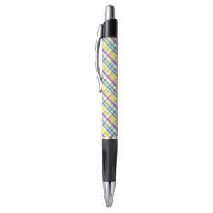 Stylo Motif de printemps Pâques Pastel Plaid
