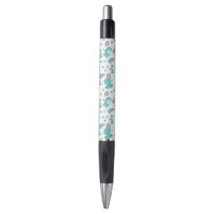 Stylo Motif Des Eléphants Bleus, Eléphants Mignons, Étoi