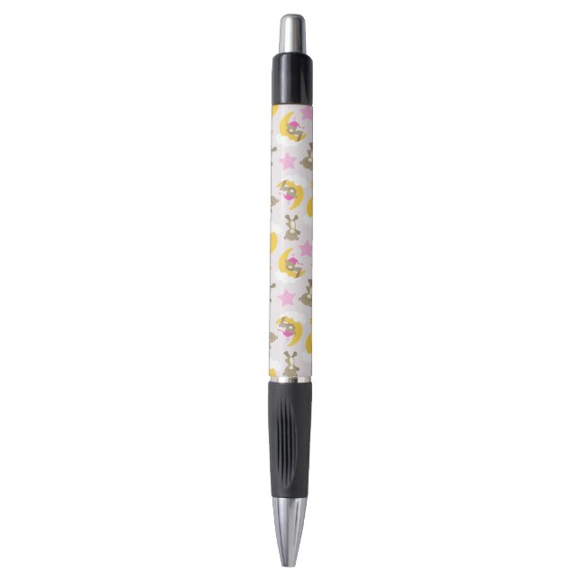 Stylo Motif D'Ours, Nounours, Mignons Ours, Étoiles (Devant (Vertical))