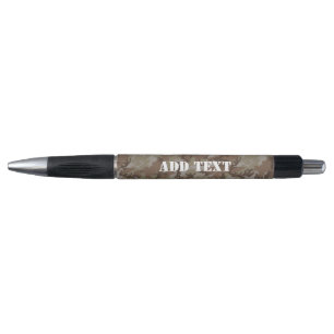 Stylo Motif du Camouflage militaire du désert de Woodlan