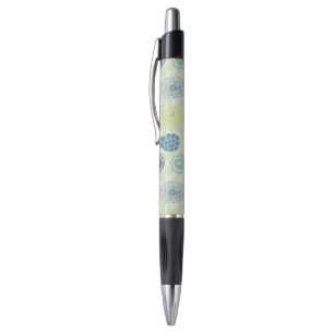 Stylo Motif floral élégant avec les fleurs mignonnes
