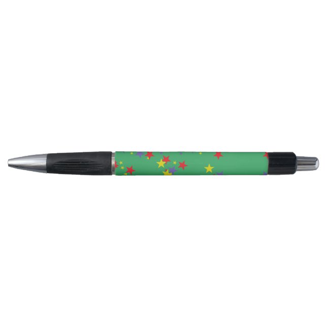 Stylo Motif Green Stars (Devant)