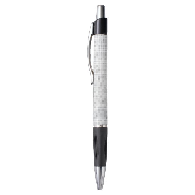Stylo Motif gris de tuiles (Haut (Vertical))
