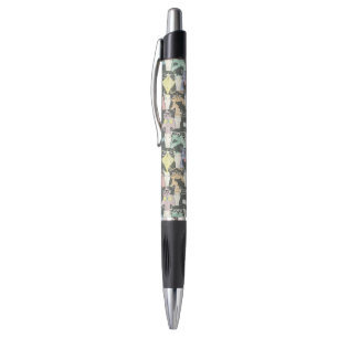 Stylo Motif mignon de chats de hippie