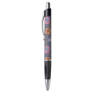 Stylo Motif rose de champ de résumé