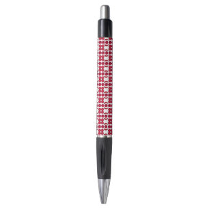 Stylo Motif rouge