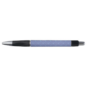 Stylo Motif Sayagata, Japonais, Violet et Bleu
