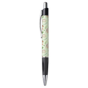 Stylo Motif tropical de paresse de noix de coco