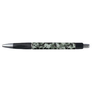 Stylo Motif vert militaire de camouflage