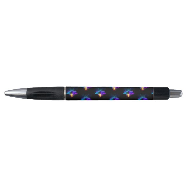 Stylo Neon Firefly sur noir (Devant)