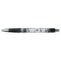 Nocturne florale Aquarelle marine Logo personnalis