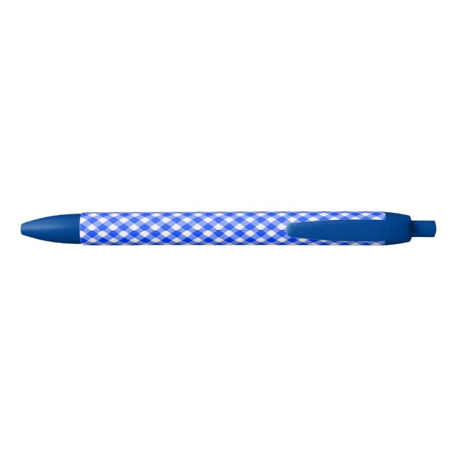 STYLO NOIR ギンガムチェック（ブルー）ボールペン (Dos)