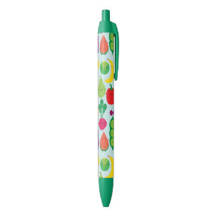 Stylo Noir 5 des fruits et légumes de jour