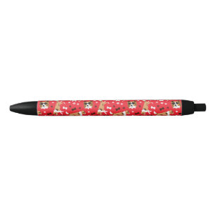 Stylo Noir Abris Shetland Sheepdog Mini Collie Motif