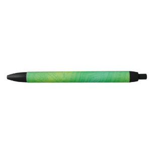 Stylo Noir Acceptation   Motif de Shibori jaune bleu