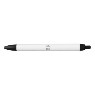 Stylo Noir Ajouter du texte et plus ! Customisez votre propre