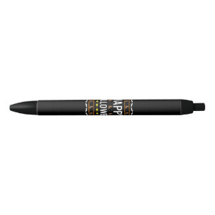 Stylo Noir Amoureux des chiens Happy Halloween Chocolate La