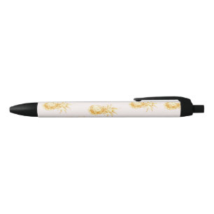Stylo Noir Ananas Tropical Blush Gold