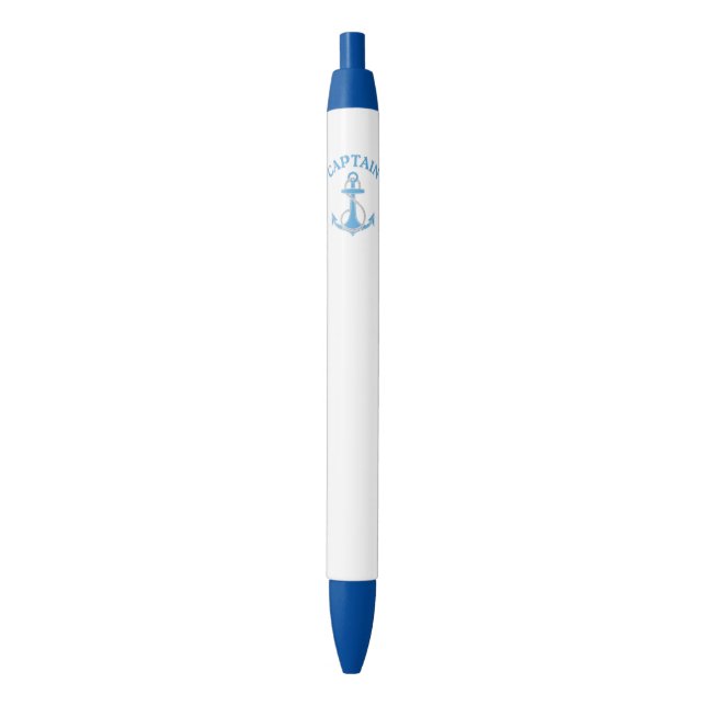 Stylo Noir Ancre (devant Vertical)