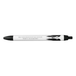 Stylo Noir ANGE NOIR AILES Monogramme