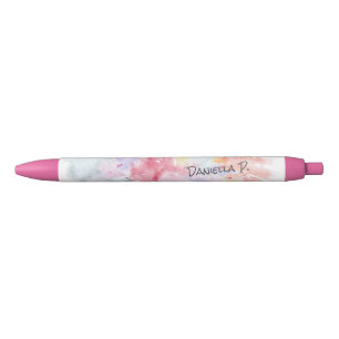 Stylo Noir Aquarelle colorée Art Attaque Votre Signature