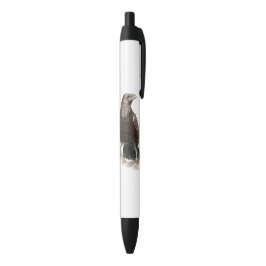 Stylo Noir Aquarelle Corbeau Oiseau Nature Art