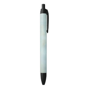 Stylo Noir arrière - plan d'aquarelle dans bleu et jaune en