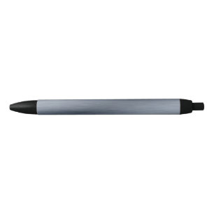 Stylo Noir Arrière - plan élégant en acier brossé Faux