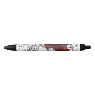 Stylo Noir Art de dragon