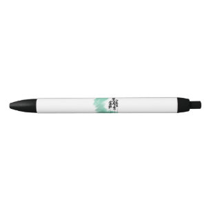 Stylo Noir art de l'arbre vert scandinave simple moderne ment