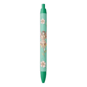 Stylo Noir Art Fairy Flower Cute Imaginaire