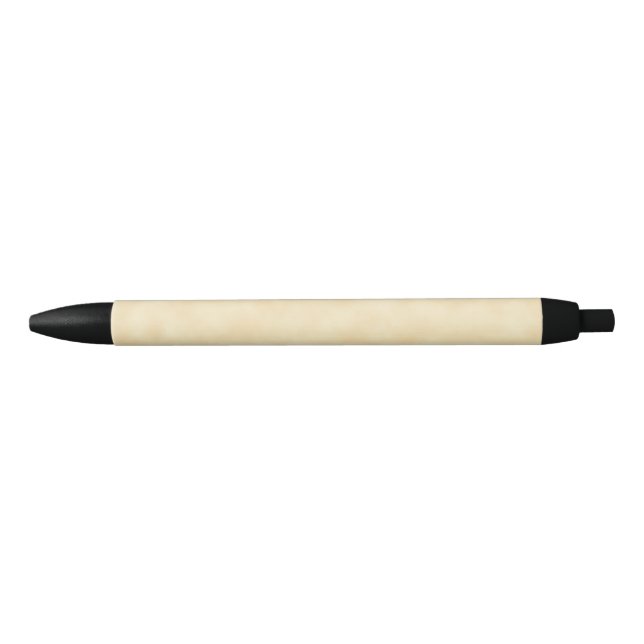 Stylo Noir Aspect de papier parchemin d'antiquité naturel (Devant)
