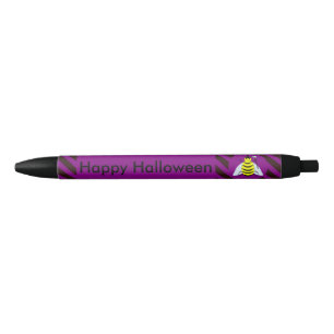 Stylo Noir Assistant Abeille magique d'Halloween Purple et ba