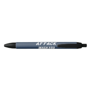 Stylo Noir Attaque