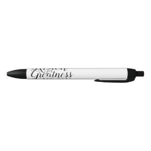 Stylo Noir Atteindre pour la calligraphie de grandeur
